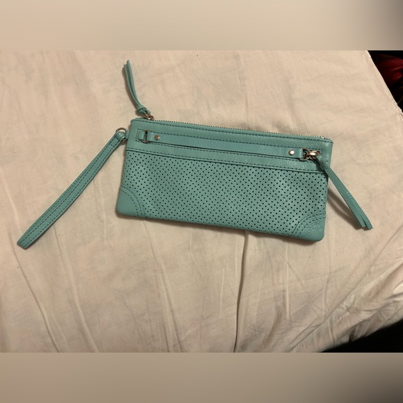 Banana Republic Turquoise wristlet - Picture 1 of 3
